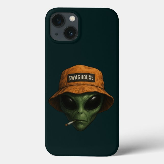FUNDA DE Case-Mate PARA iPhone CAPA PARA CELULAR DE EXTRATERRESTRE EM DESIGN  (Reverso)