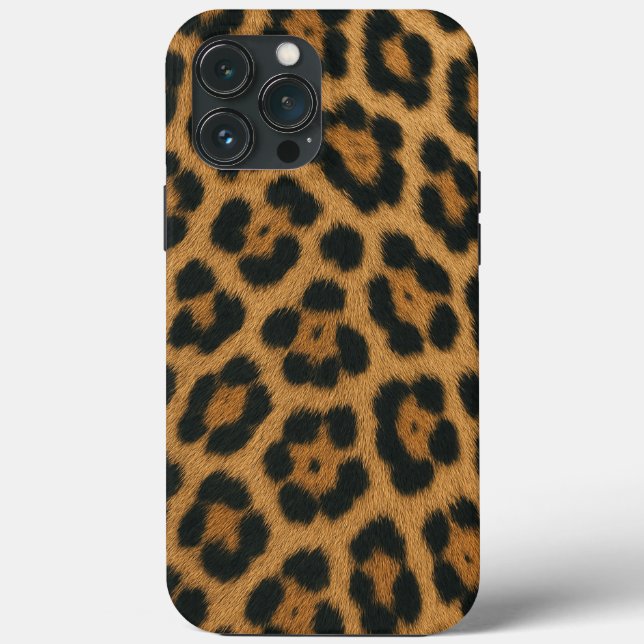 Funda De Case-Mate Para iPhone Capa para celular Textura de Pele de Leopardo  (Reverso )