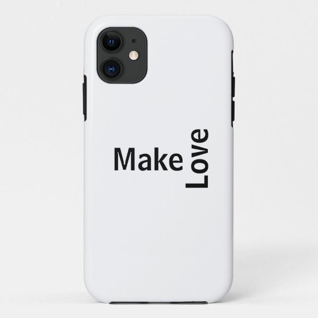 Funda De Case-Mate Para iPhone Capa para Iphone hace el amor (Reverso)