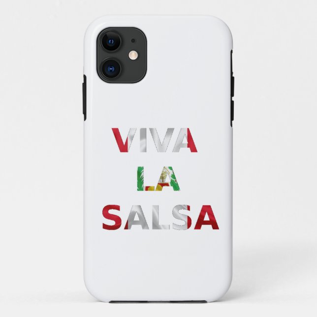 Funda De Case-Mate Para iPhone Capa para Iphone Viva la salsa Perú (Reverso)