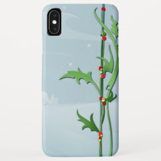 Funda Para iPhone XS Max Capa "Raminho de Natal"