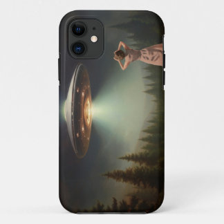 Funda Para iPhone 11 capa ufo alien