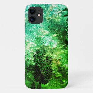 Funda Para iPhone 11 Capas de cristales verdes