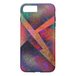 Funda Para iPhone 8 Plus/7 Plus Capas de imágenes de color rústico dispuestas de m