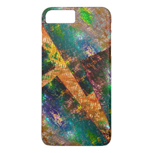 Funda Para iPhone 8 Plus/7 Plus Capas de imágenes de colores muy rústicos y desorg