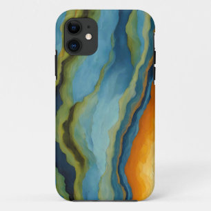 Funda Para iPhone 11 Capas fracturadas horizontales "Estepona"