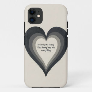 Funda Para iPhone 11 Capas triples de corazón - Declaración de amor aud