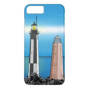 Funda Para iPhone 8 Plus/7 Plus Cape Henry Lighthouse Virginia