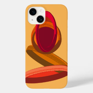 Funda Para iPhone 14 De Case-Mate Cape Verde Lluvia a Cachupa Ilustración Abstracta