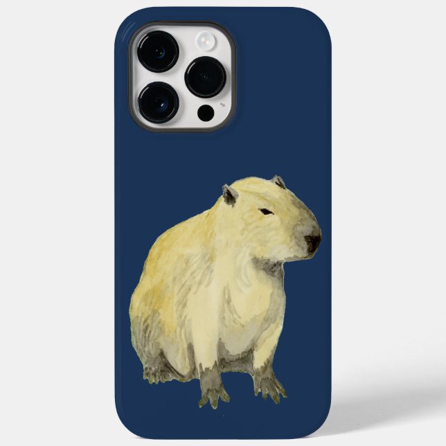 Funda De Case-Mate Para iPhone Capibara (Reverso )