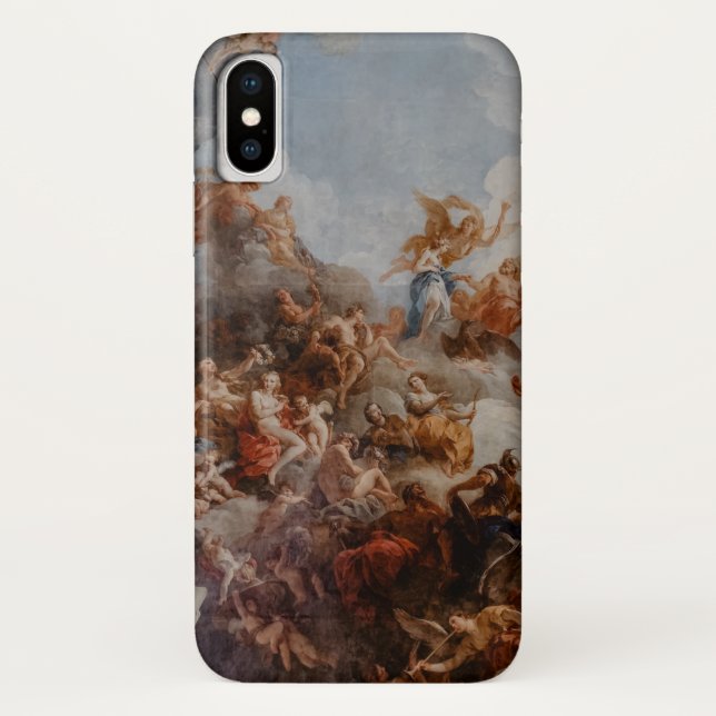 Funda De Case-Mate Para iPhone Capilla Sixtina Michelangelo Versailles Techo arte (Reverso)