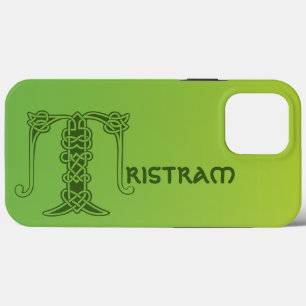 Funda Para iPhone 13 Pro Max Capital decorativa del nudo celta del siglo XVI T