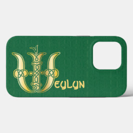 Funda Para iPhone 13 Pro Capital decorativa del nudo celta del siglo XVI W