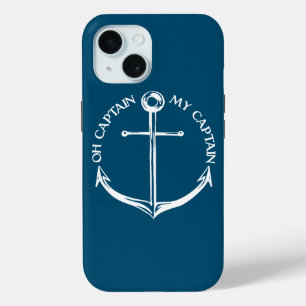 Funda Para iPhone 15 Capitán Mi Capitán