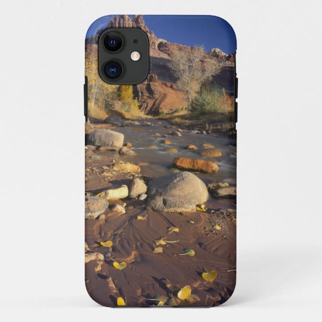 Funda De Case-Mate Para iPhone CAPITOL REEF PARK NATIONAL, UT, EE.UU., Cottonwood (Reverso)