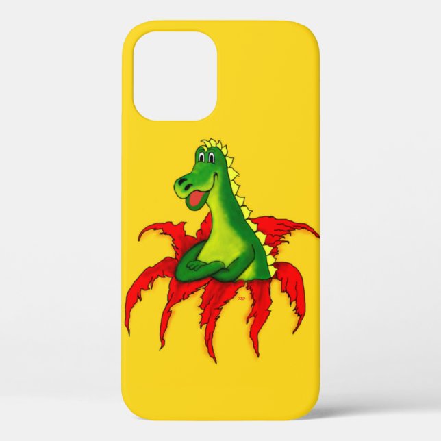 Funda De Case-Mate Para iPhone Capo, el pequeño dragón (Reverso )