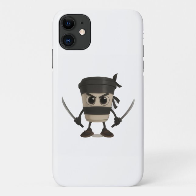 Funda De Case-Mate Para iPhone Cappuccino Assassino Funny Italian (Reverso)