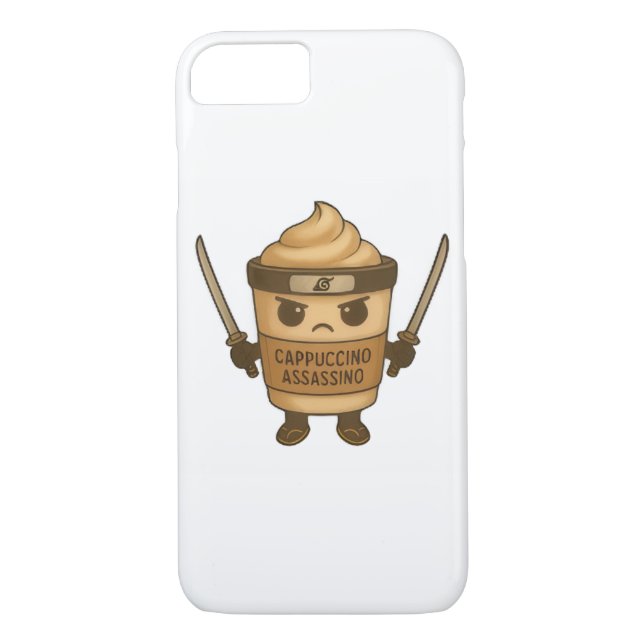 Funda De Case-Mate Para iPhone Cappuccino Assassino Italian (Reverso)