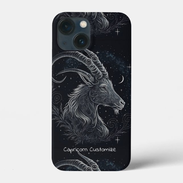 Funda De Case-Mate Para iPhone Capricornio (Reverso )