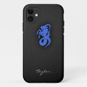 Funda Para iPhone 11 Capricornio azul real