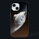 Funda Para iPhone 15 Cápsula de aeródromo de Marte Science Laboratory 2<br><div class="desc">Concepto de artista que representa la interacción de la nave espacial del Laboratorio Científico de Marte con la atmósfera superior de Marte durante la entrada, descenso y aterrizaje de la resaca de curiosidad en la superficie marciana. En esta escena, la fricción con la atmósfera marciana está frenando el descenso de...</div>
