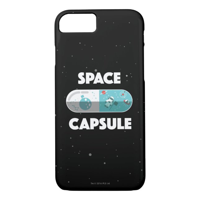 Funda De Case-Mate Para iPhone Cápsula de espacio (Reverso)
