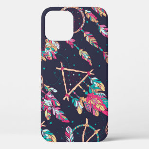 Funda Para iPhone 12 Captadores de sueños: patrón inmaculado vintage.