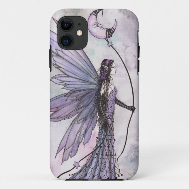 Funda De Case-Mate Para iPhone Captura de Moon Fairy Fantasy Art (Reverso)