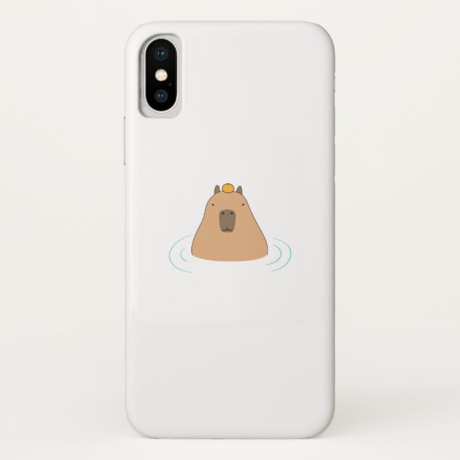 Funda De Case-Mate Para iPhone Capybara (Reverso)
