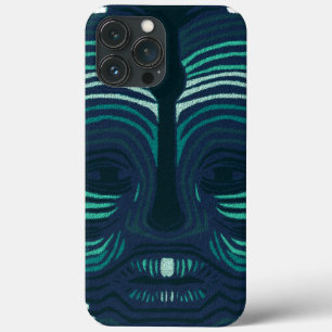 Funda Para iPhone 13 Pro Max Cara con marcas tribales