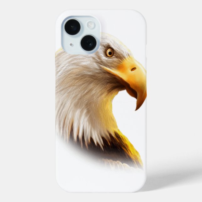 Funda De Case-Mate Para iPhone Cara de águila  (Reverso )
