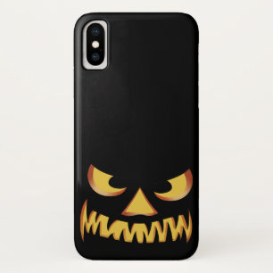 Funda Para iPhone X Cara de calabaza 2