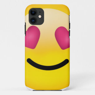 Funda Para iPhone 11 cara de corazón