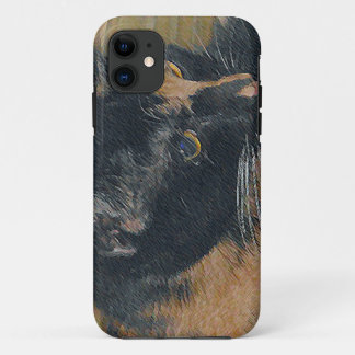 Funda Para iPhone 11 Cara de Gatito Calico