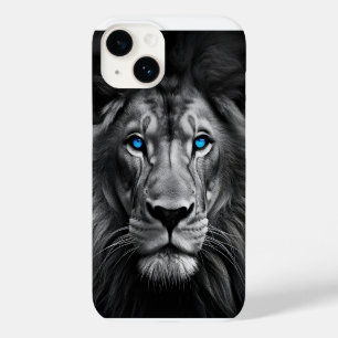 Funda Para iPhone 14 De Case-Mate Cara de león audaz con ojos azules llamativos - iP