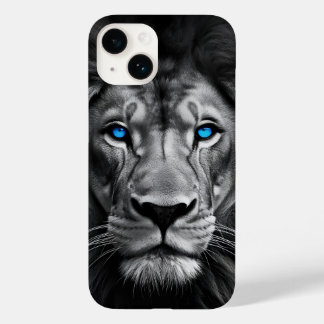 Funda Para iPhone 14 De Case-Mate Cara de león audaz con ojos azules llamativos - iP