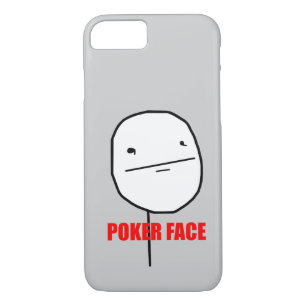 Funda Para iPhone 8/7 Cara de póker Meme