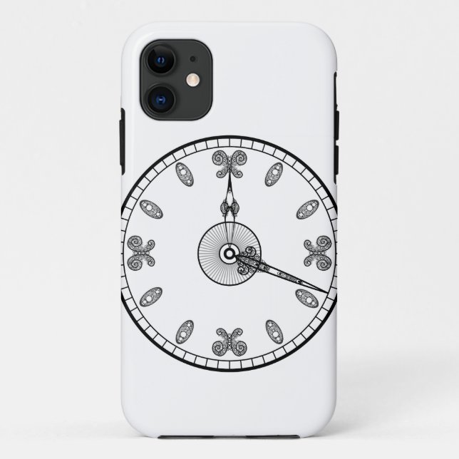 Funda De Case-Mate Para iPhone Cara de reloj (Reverso)
