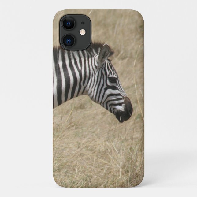 Funda De Case-Mate Para iPhone cara de zebra (Reverso)
