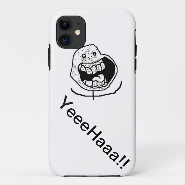 Funda De Case-Mate Para iPhone ¡Cara del duende - YeeHaa!! (Reverso)