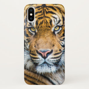 Funda Para iPhone X Cara del tigre