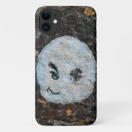 Funda Para iPhone 11 Cara en una pared