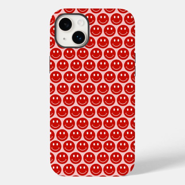 Funda De Case-Mate Para iPhone Cara feliz (Reverso )