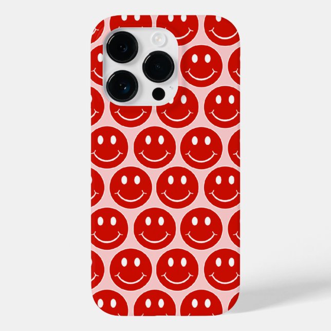 Funda De Case-Mate Para iPhone Cara feliz (Reverso )