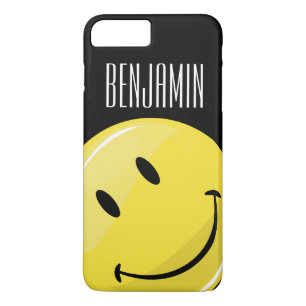 Funda Para iPhone 8 Plus/7 Plus Cara feliz amarilla clásica