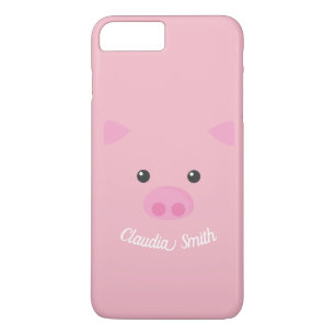 Funda Para iPhone 8 Plus/7 Plus Cara guarra rosada