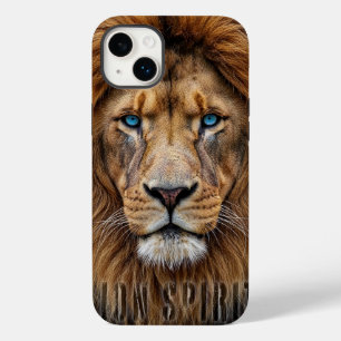 Funda Para iPhone 14 Plus De Case-Mate Cara Majestuosa de León con Ojos Azules Anima Vi