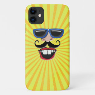 Funda Para iPhone 11 Cara solar con gafas de sol