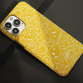 Funda Para iPhone 14 Pro Max De Case-Mate Cara sonriente genial patrón de sonrisa derretida 