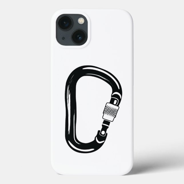 Funda De Case-Mate Para iPhone Carabiner Mountain Climbing Bouldering Outdoor (Reverso)